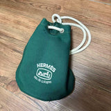 エルメス HERMES キャンバス 巾着ワンショルダーバッグ