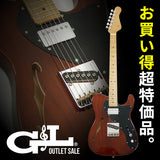G&L USA  ASAT Classic Bluesboy Thinline (Mocha/Maple) [アウトレットSALE特価]